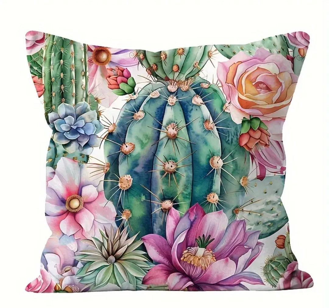 Cactus cushion covers