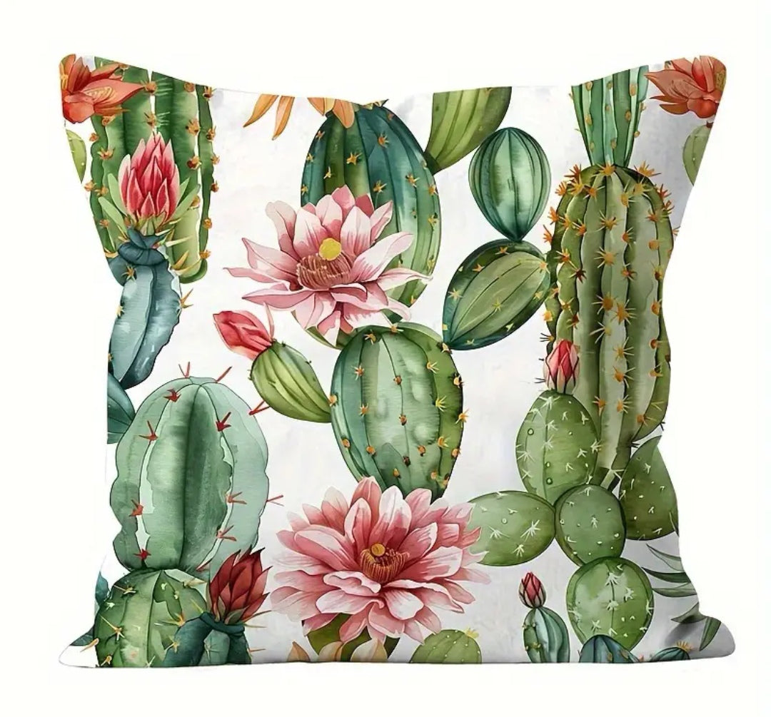 Cactus cushion covers