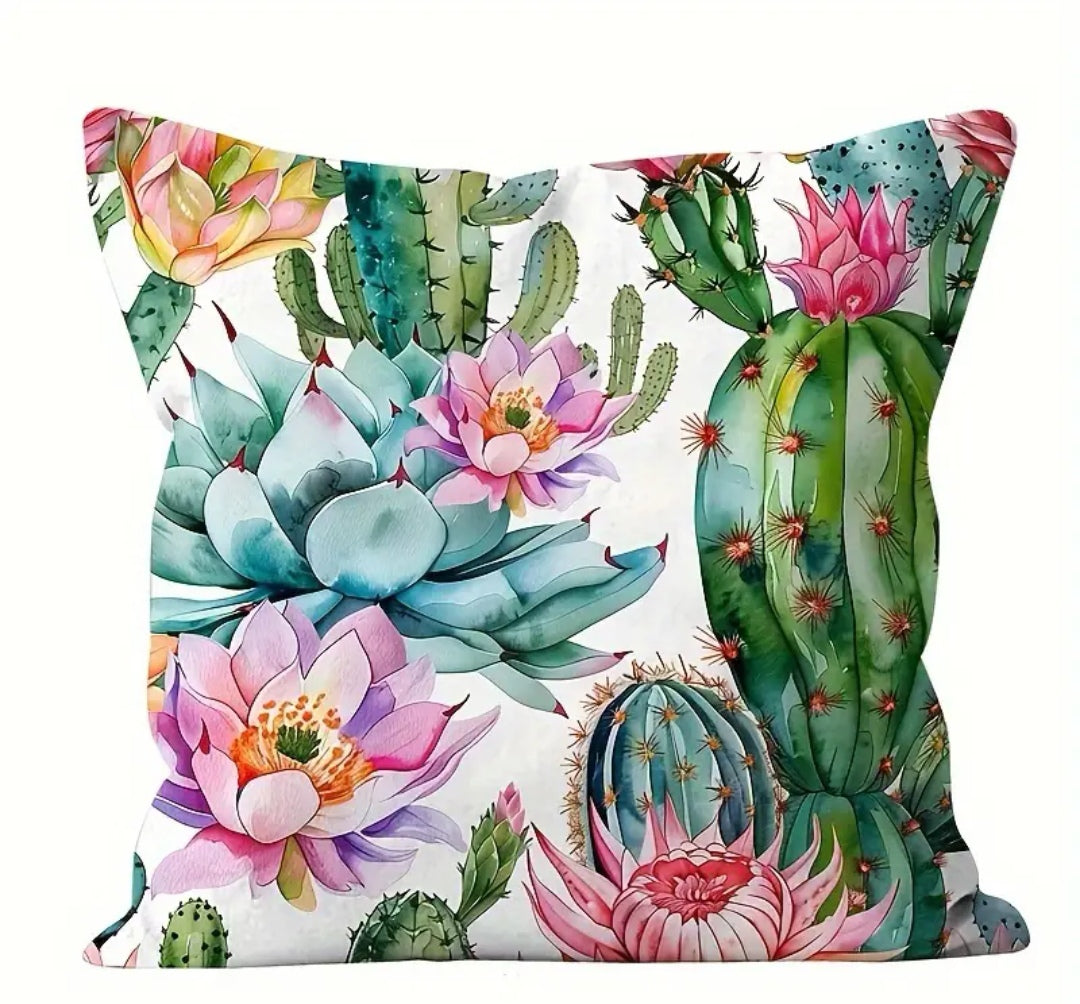 Cactus cushion covers