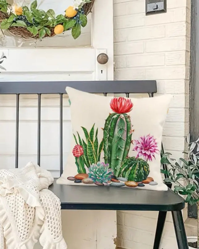 4pce cactus cushion covers