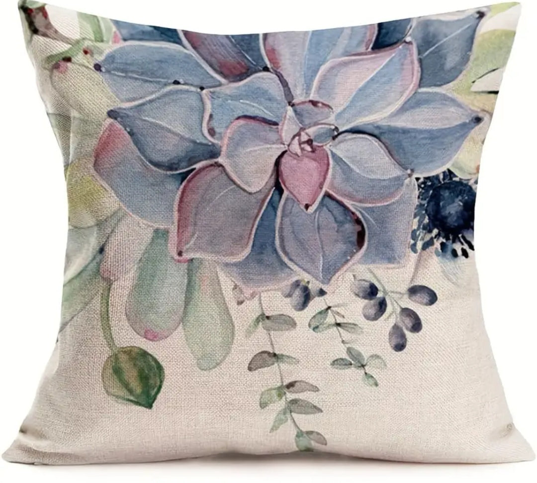 4pce cactus and succulent cushion covers