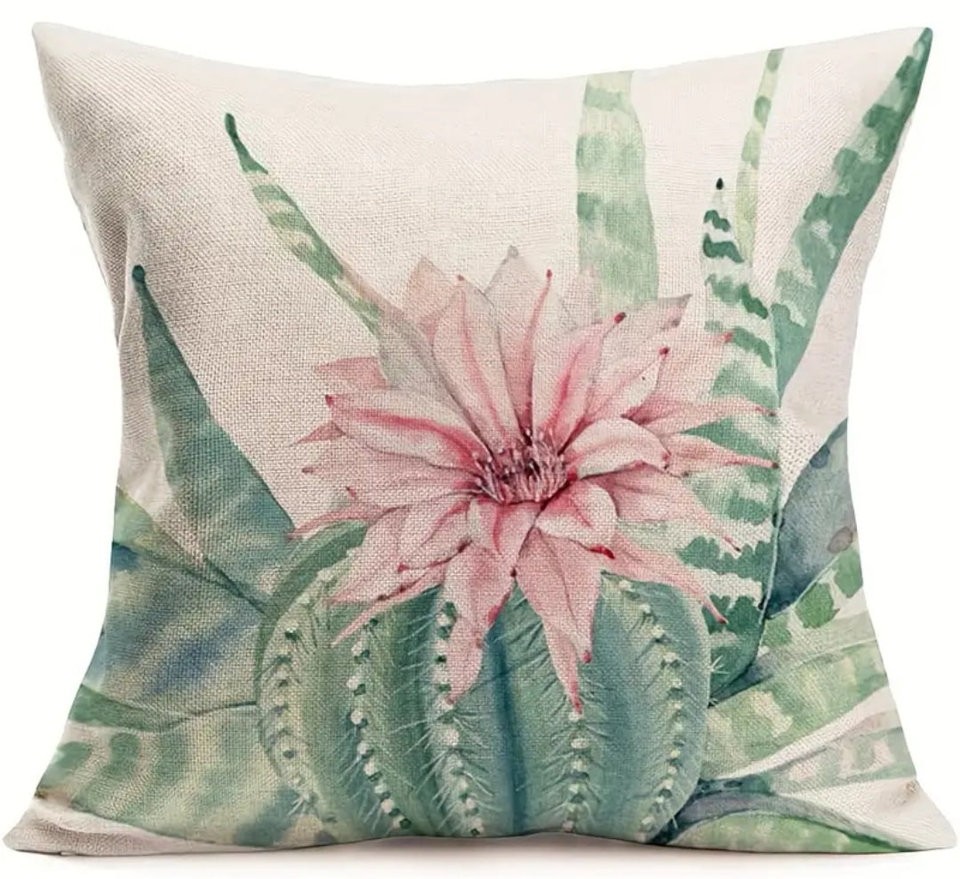 4pce cactus and succulent cushion covers