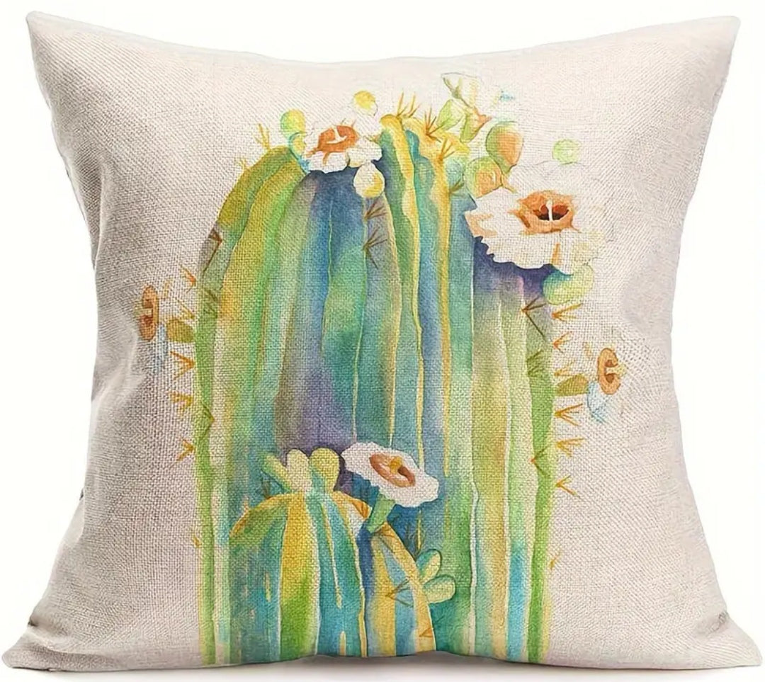 4pce cactus and succulent cushion covers