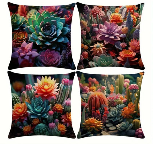 4pce cushion covers 45x45 cm