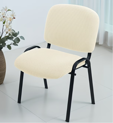 2-Piece Stretch Office Chair Slipcover Set | Universal Chair Cover | 7 Colours
