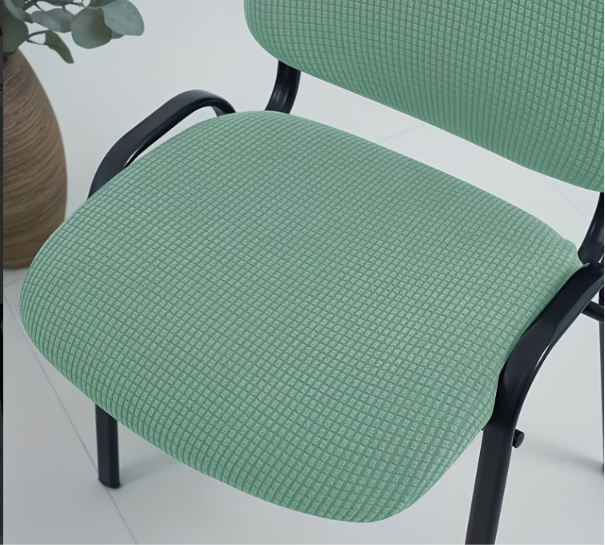 2-Piece Stretch Office Chair Slipcover Set | Universal Chair Cover | 7 Colours