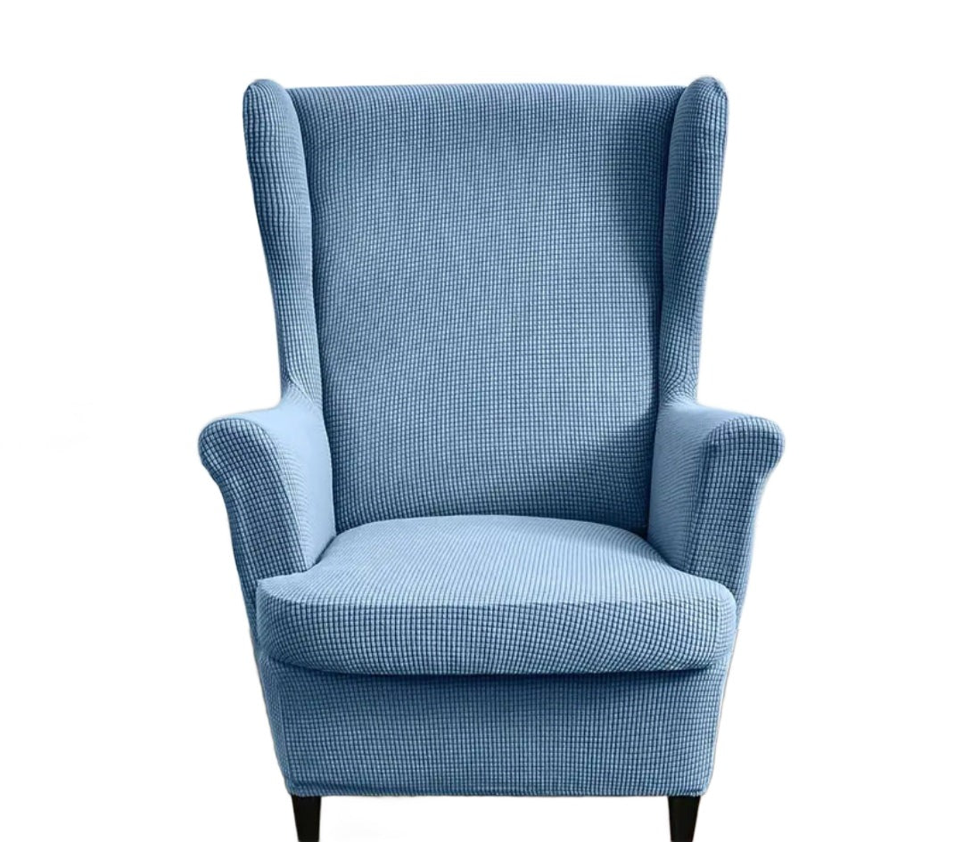 Wingback Slipcover Jacquard