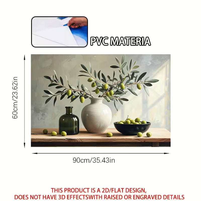 PVC Self-Adhesive Kitchen Backsplash – Decorative Waterproof Wall Sticker Tile