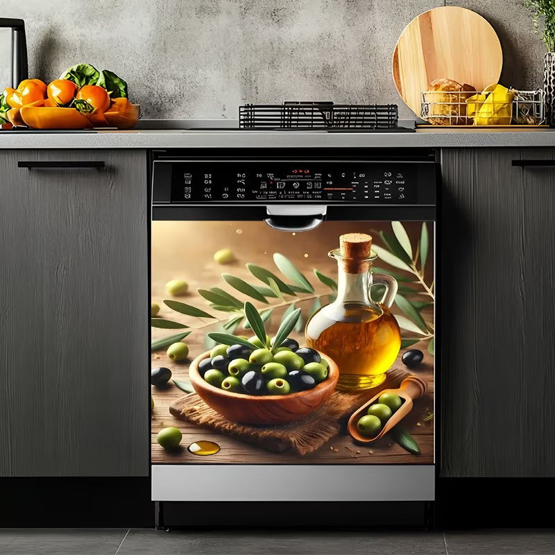 Decorative Dishwasher Stickers – 2pcs Set (58 × 65 cm)