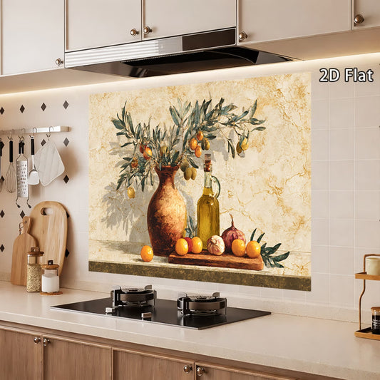 PVC Self-Adhesive Kitchen Backsplash – Decorative Waterproof Wall Sticker Tile