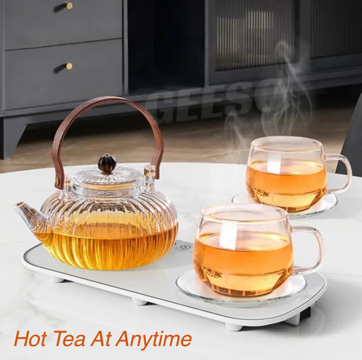 Electric Food Warming Tray – Portable Dish Warmer