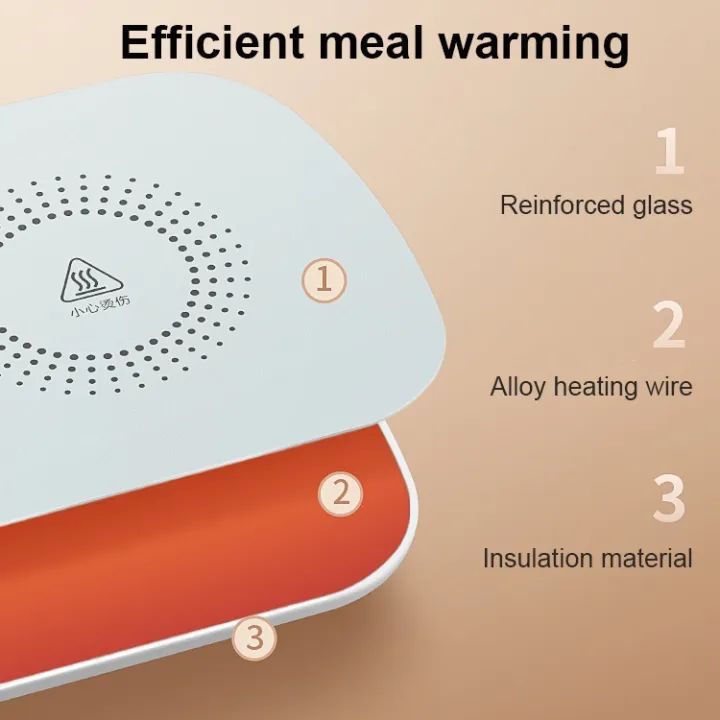 Electric Food Warming Tray – Portable Dish Warmer