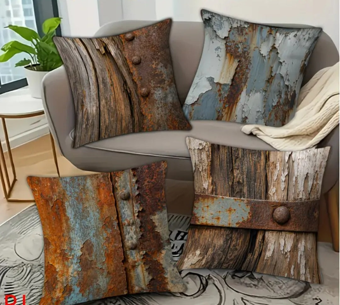 4 Pack Decorative Scatter Cushion Covers 50x50cm