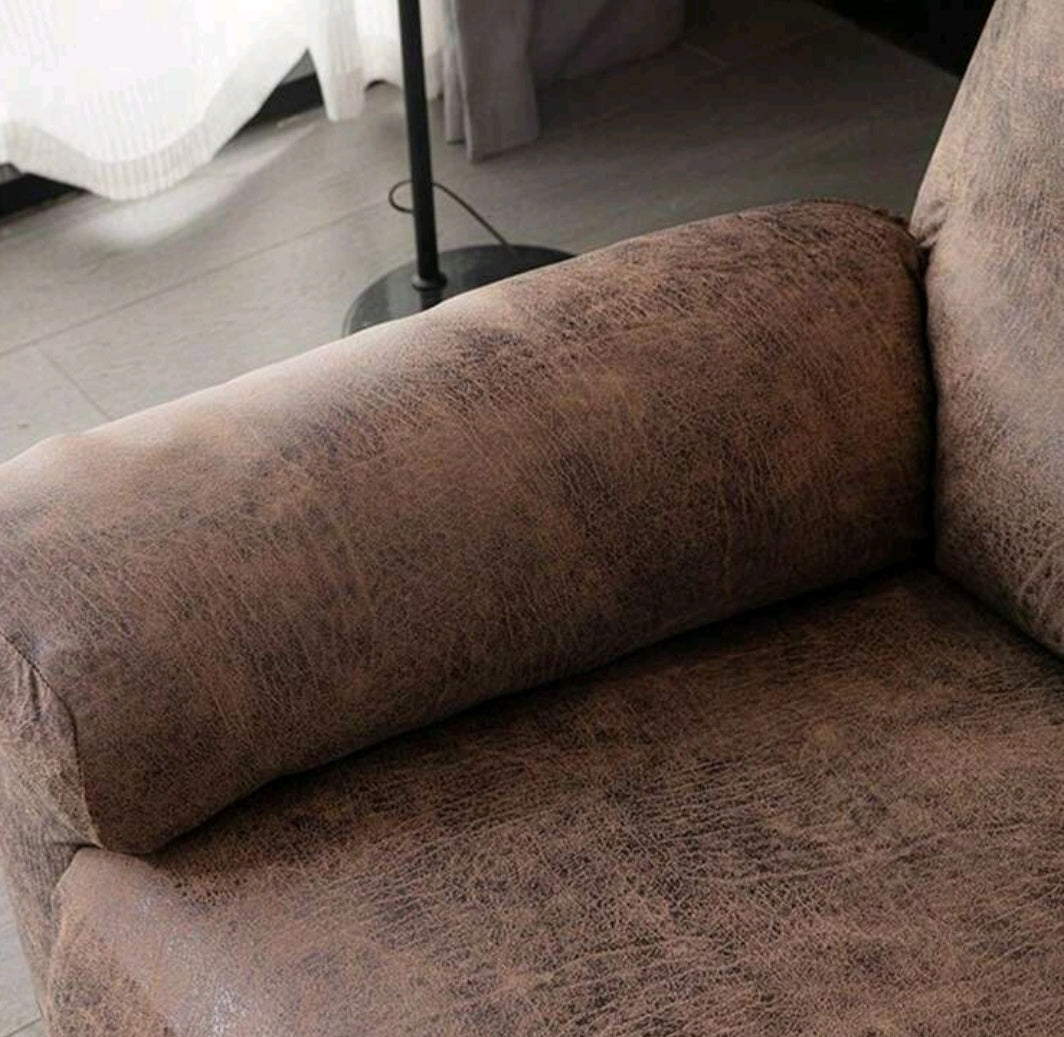 Water-Repellent Stretch Recliner Sofa Cover – Leather-Look Protective Slipcover for 1 Seater