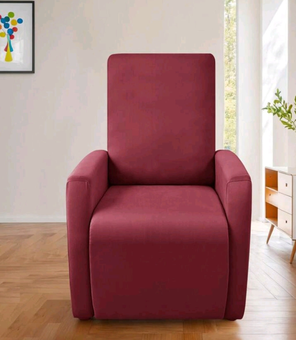 High back recliner slipcover