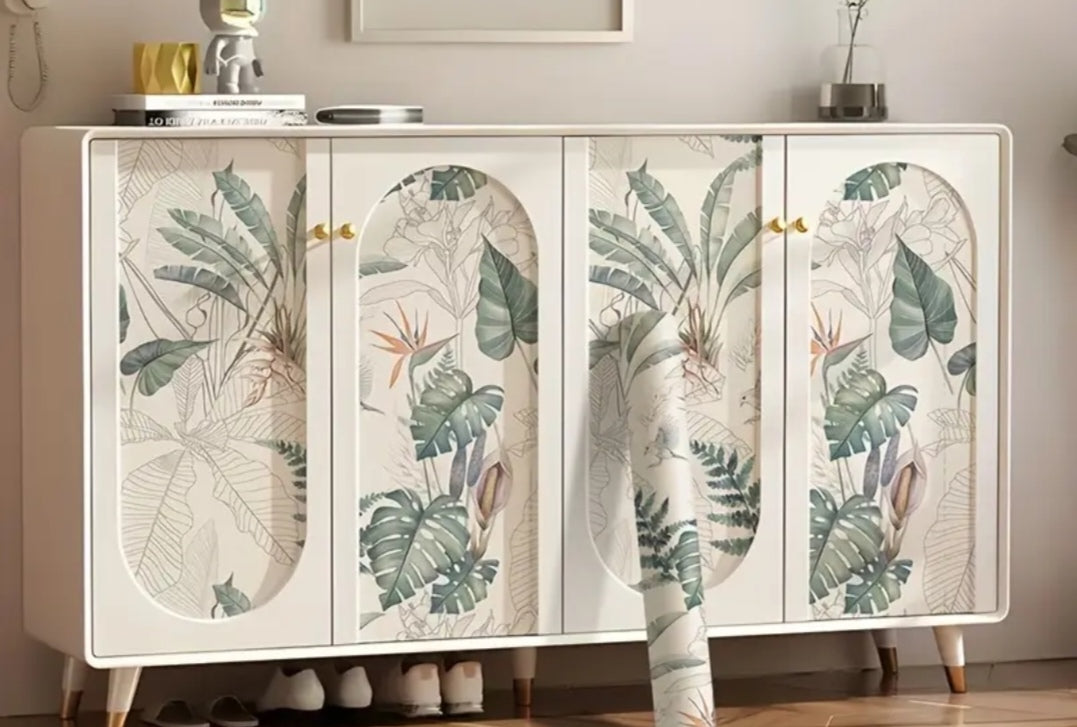 Botanical Wallpaper Collection – Modern Peel and Stick Waterproof Wall Coverings 40x300cm