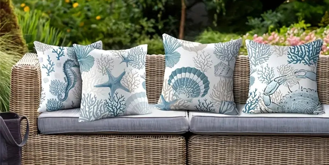 Set of 4 covers 60x60cm each