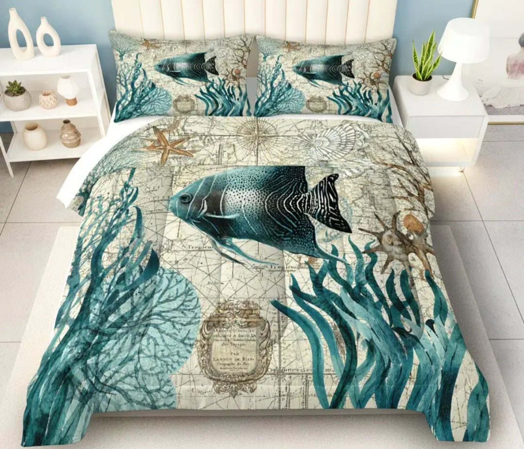 Printed Polyester Comforter Sets