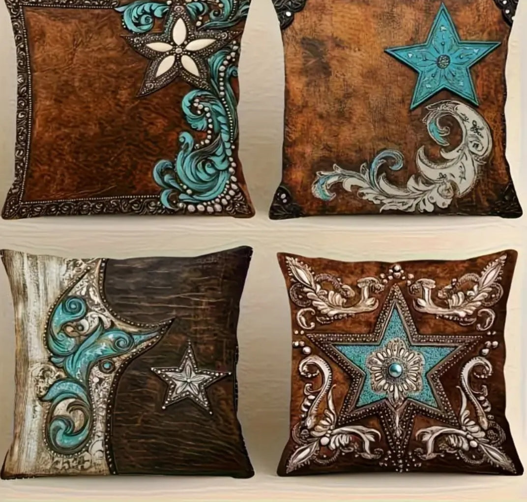 Set of 4 covers 60x60cm each