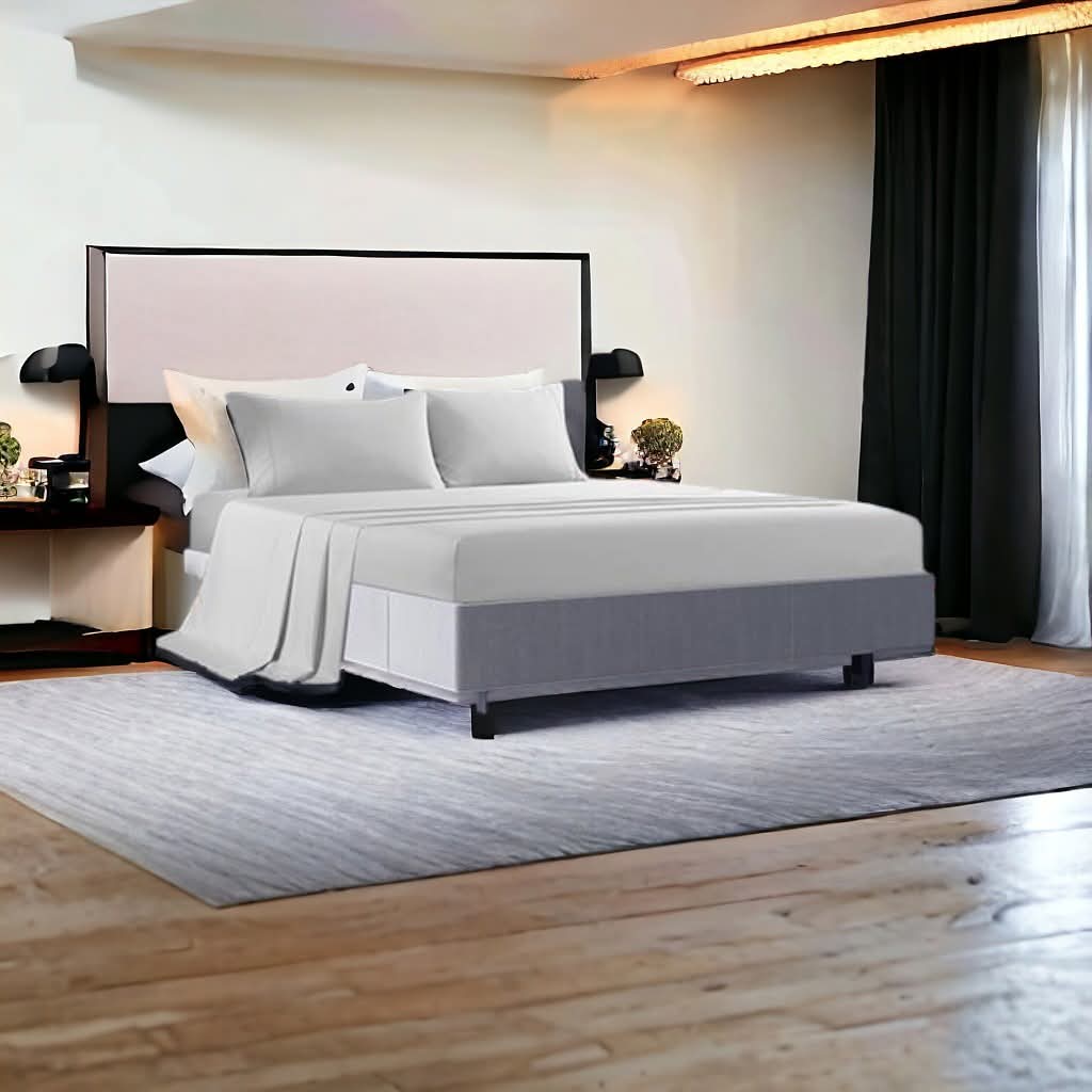Plain 4-Piece Bedsheet Set (100 GSM) – Soft & Durable | Double & Queen Sizes
