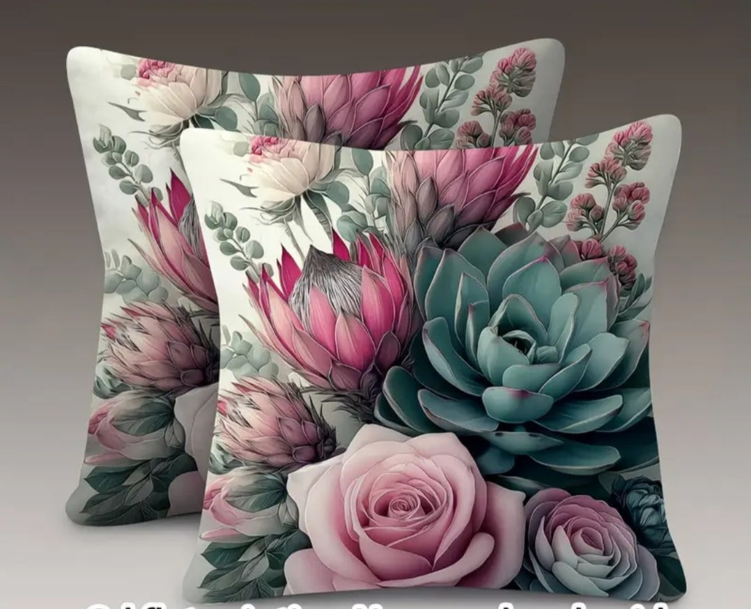 Premium  Decorative Cushion Cover – 60x60cm Set of 2
