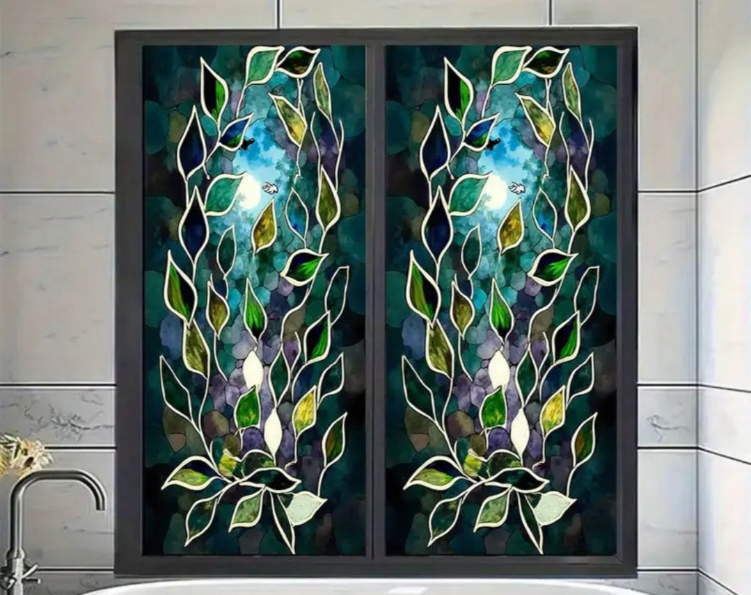 Stained glass affects window film