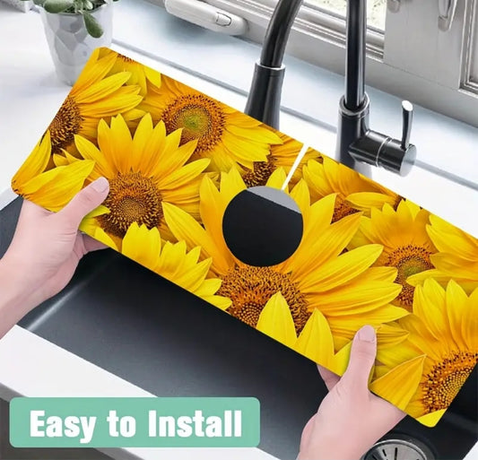 Faucet mat