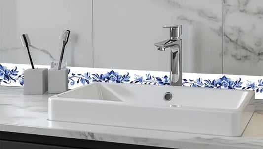 Porcelain style strip