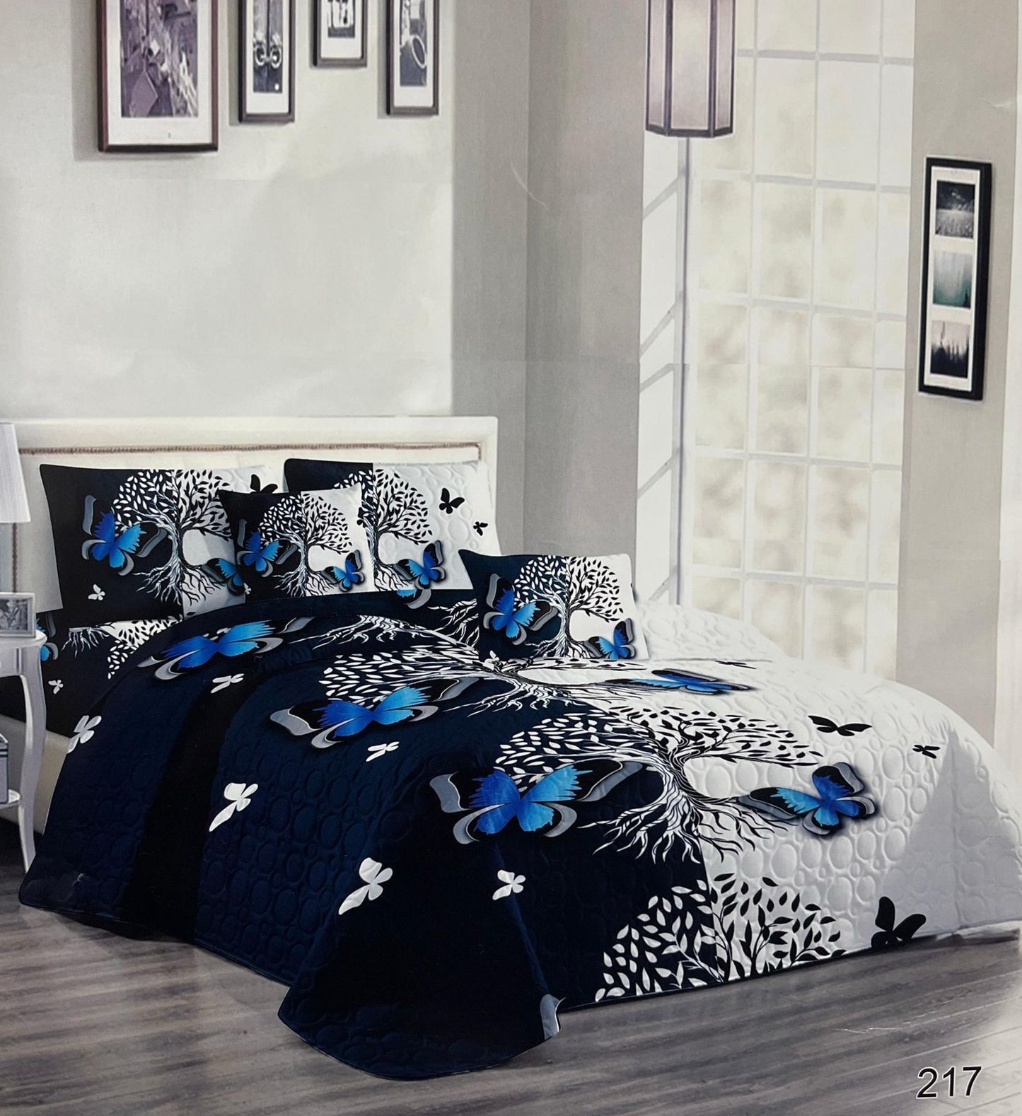 Luxury 5 Piece  Quilt Set – Queen & King Size