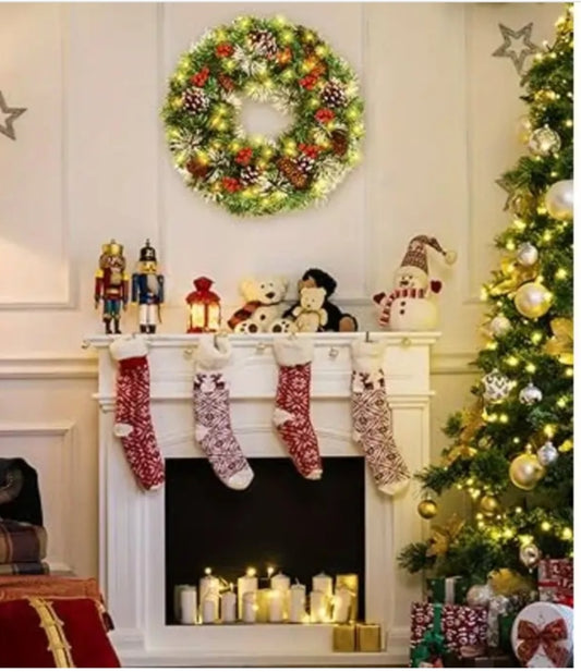 50cm Wreath with lights