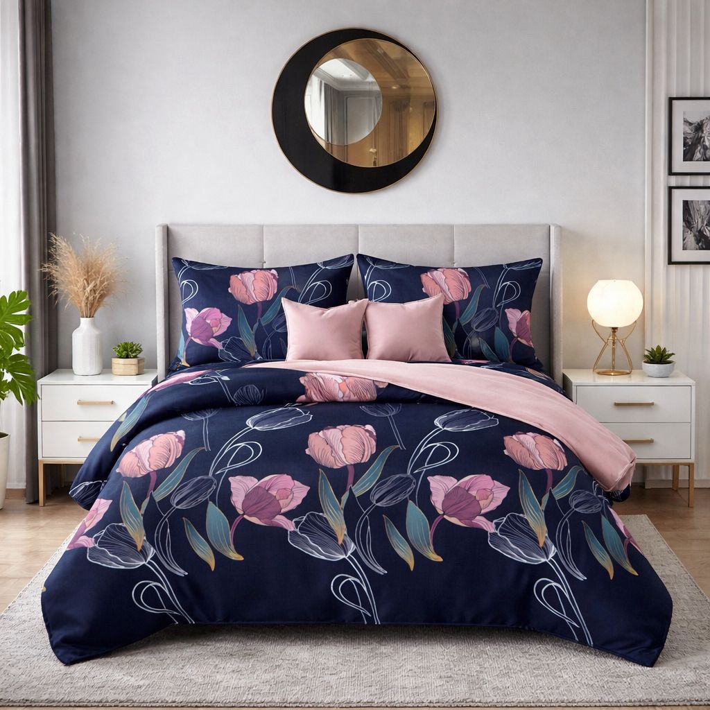 Luxury 5 Piece  Quilt Set – Queen & King Size