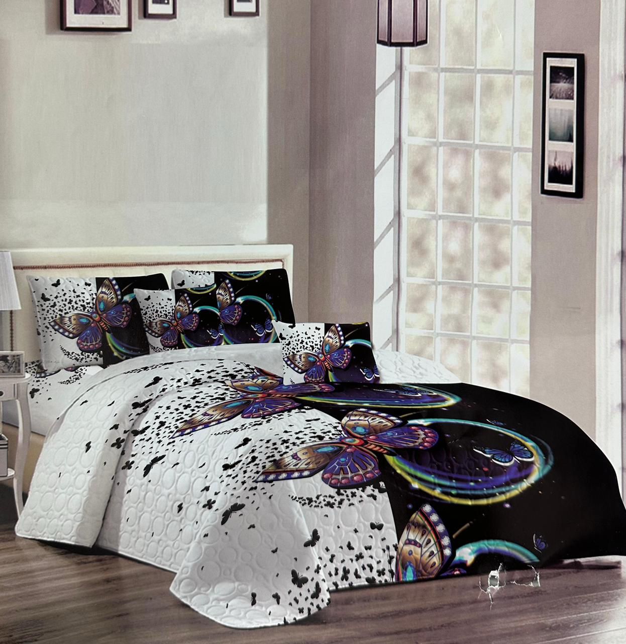 Luxury 5 Piece  Quilt Set – Queen & King Size