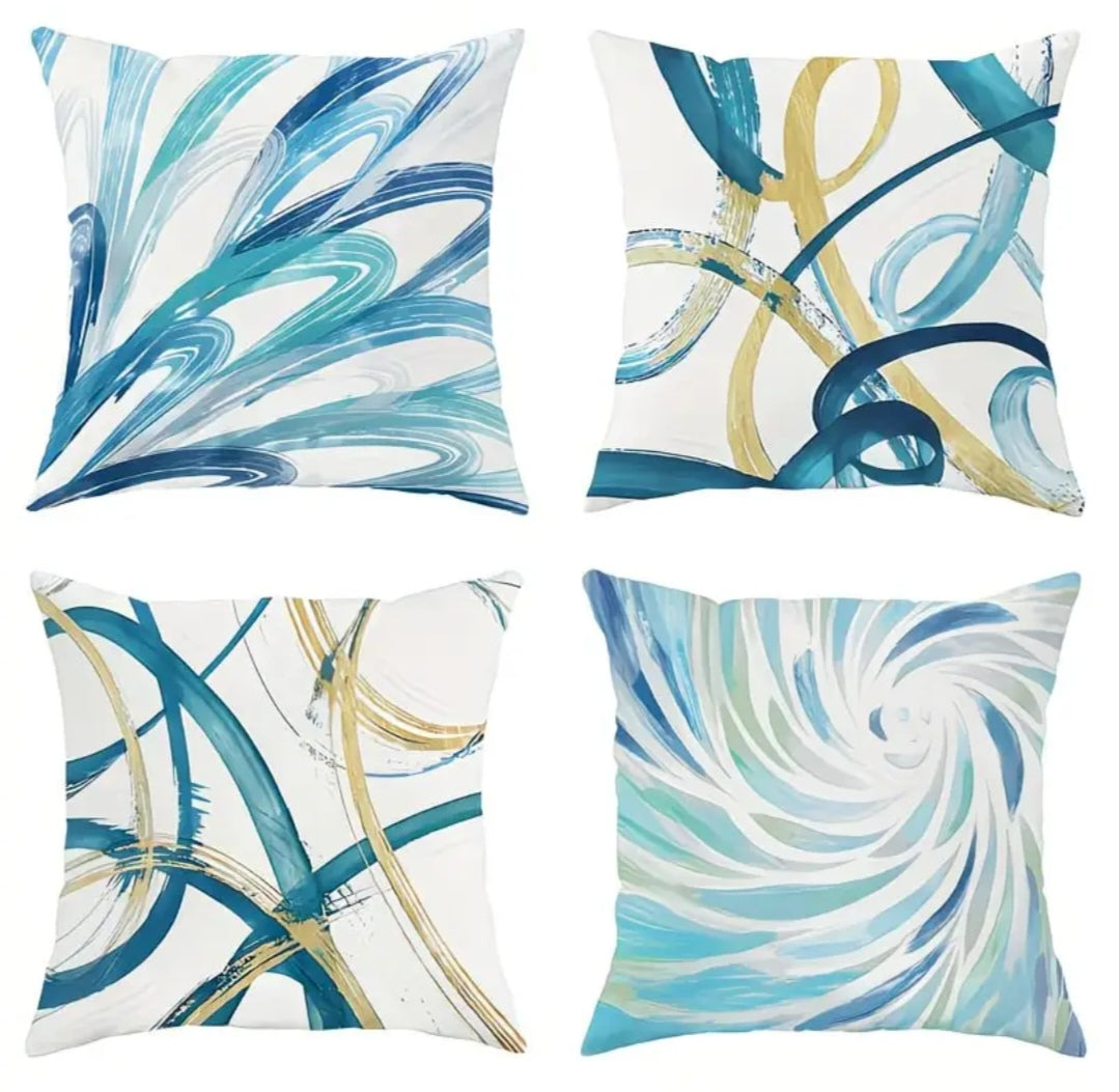 Set of 4 covers 60x60cm each