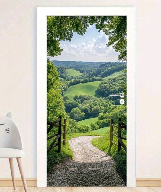 PVC door decor