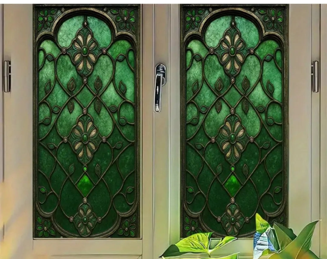 Stained glass affects window film