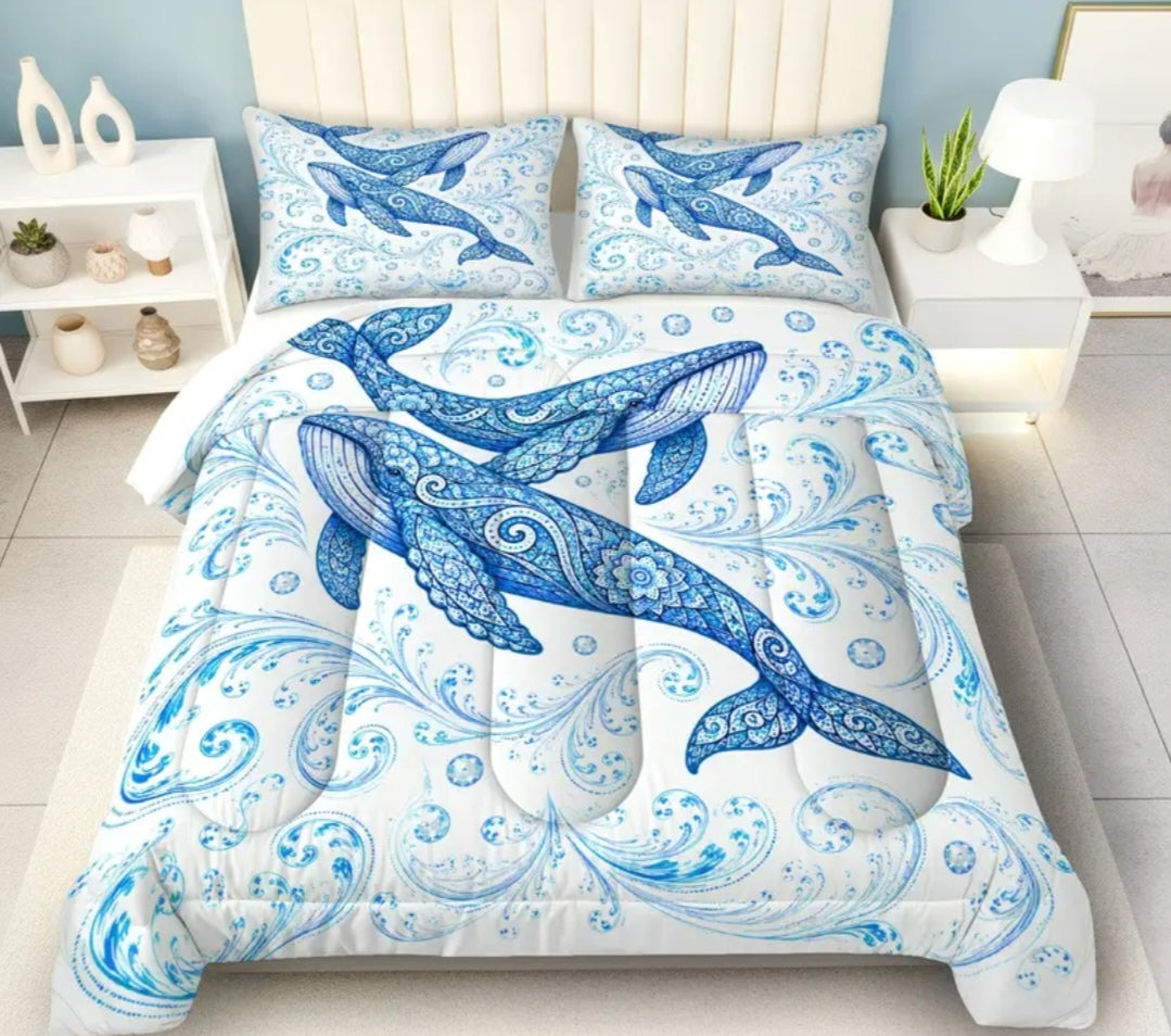 Printed Polyester Comforter Sets