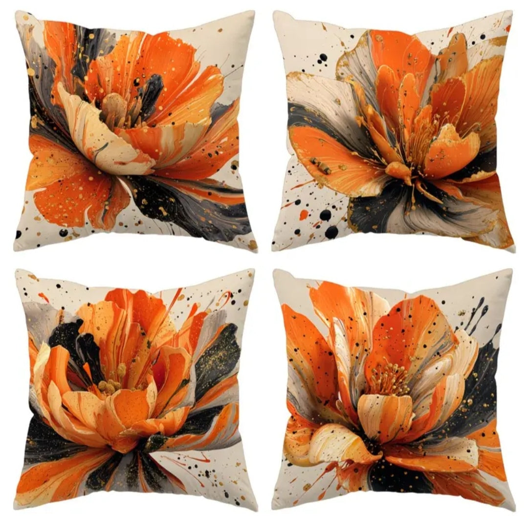 4 Pack Decorative Scatter Cushion Covers 50x50cm