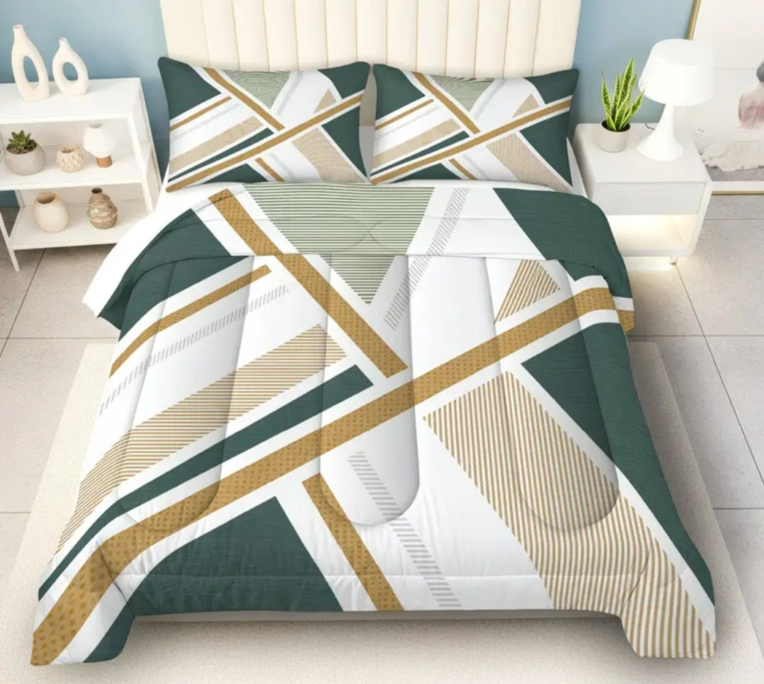 Printed Polyester Comforter Sets