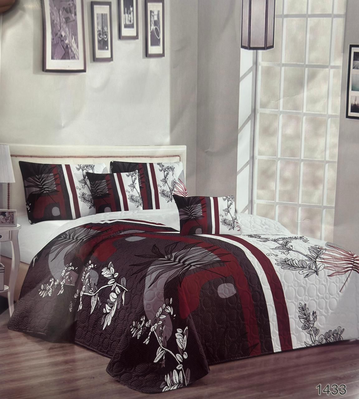 Luxury 5 Piece  Quilt Set – Queen & King Size