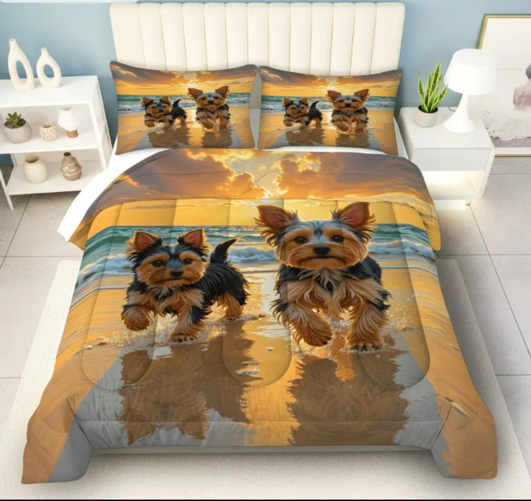 Printed Polyester Comforter Sets