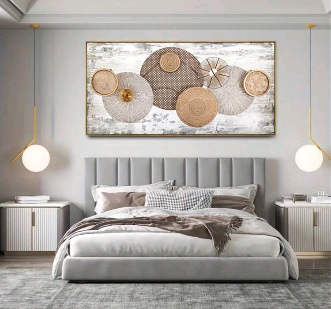 Unframed canvas