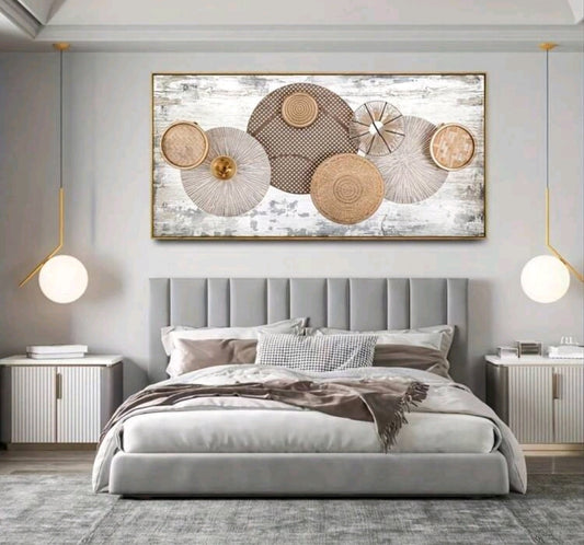 Unframed canvas