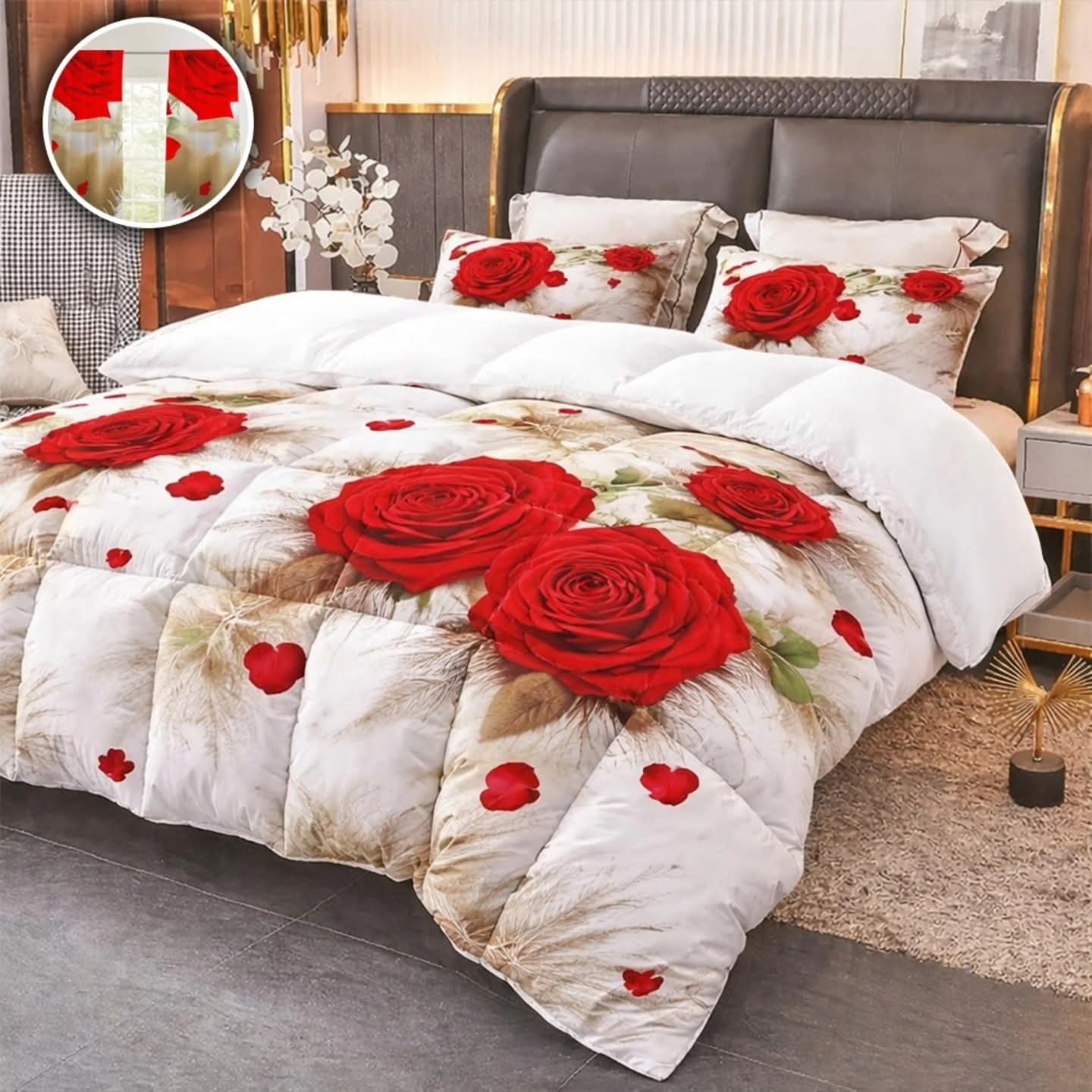 Flora Comforter Sets - 5 Pieces King size
