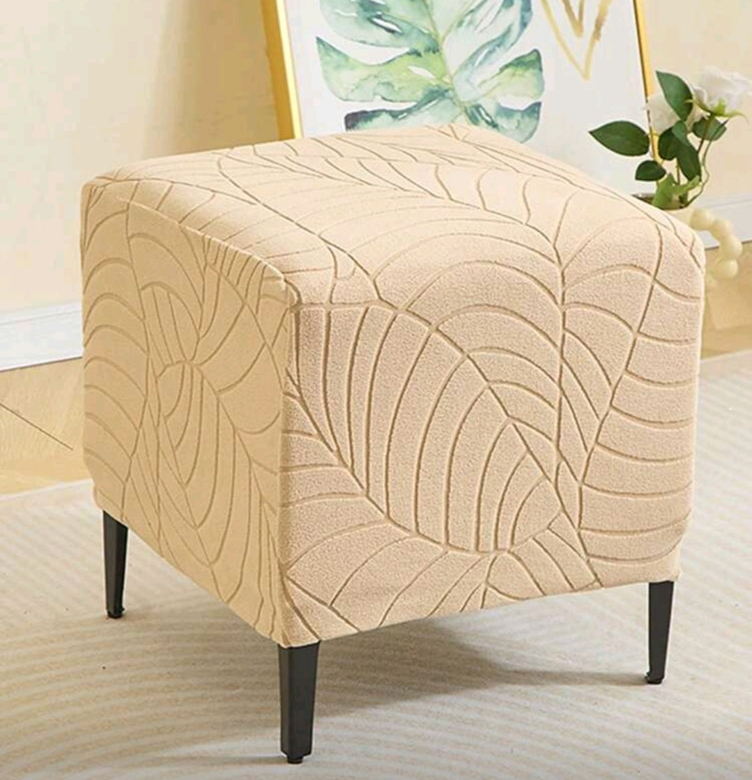 SQ Ottoman Slipcovers – Stylish Stretch Covers for Square Ottomans