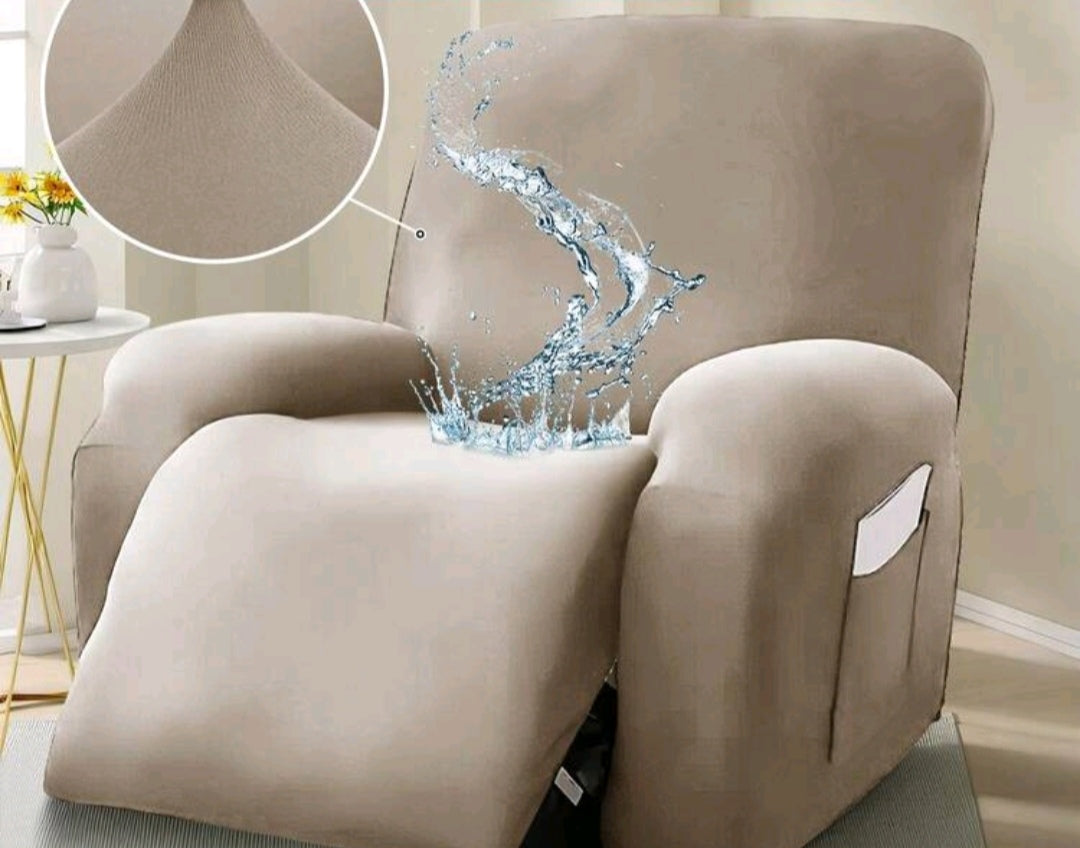Recliner Chair Slipcover – Stretch Fit, Soft & Washable – Available in 6 Colours
