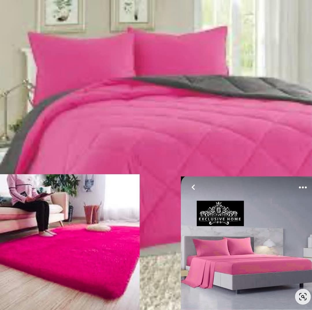 Limited offer 10 pce bedding and carpet set