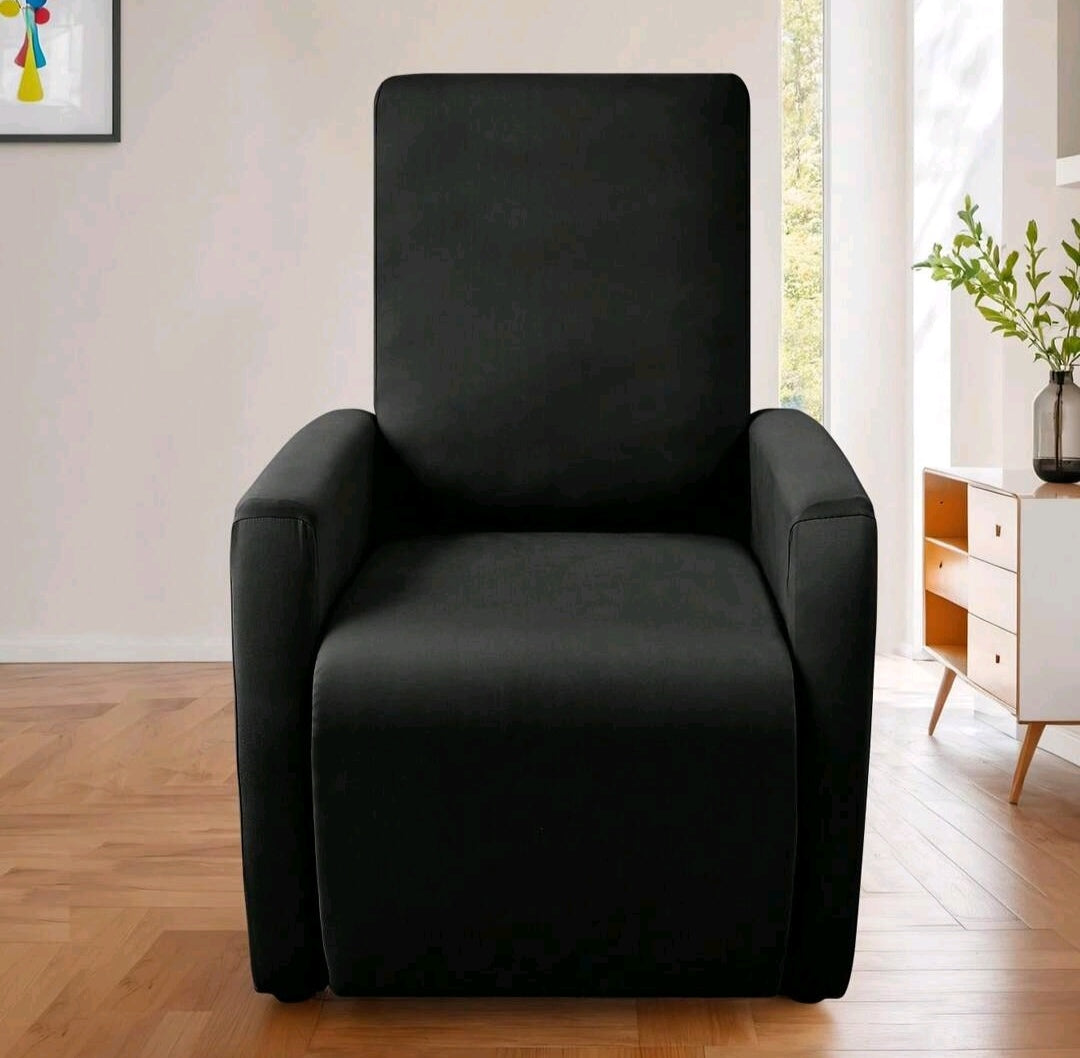High back recliner slipcover