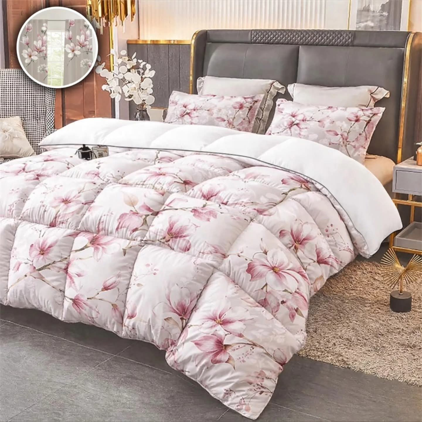 Flora Comforter Sets - 5 Pieces King size