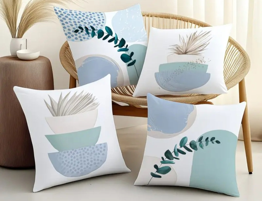 4pce cushion covers 60x60cm each