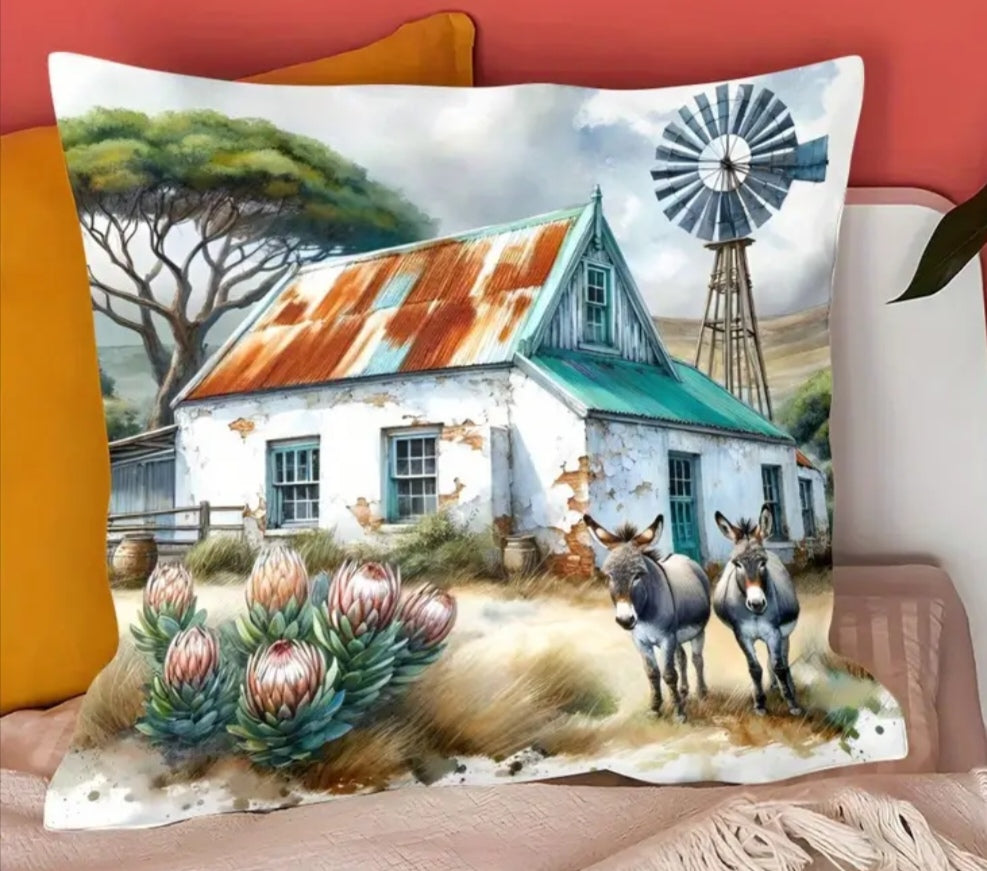 Windmill cushion covers